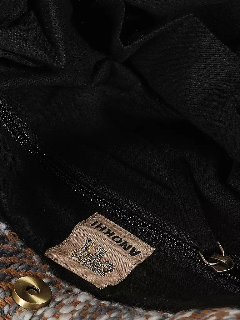 ANOKHI Tasche - Tote Bag BOOK TOTE LARGE braun