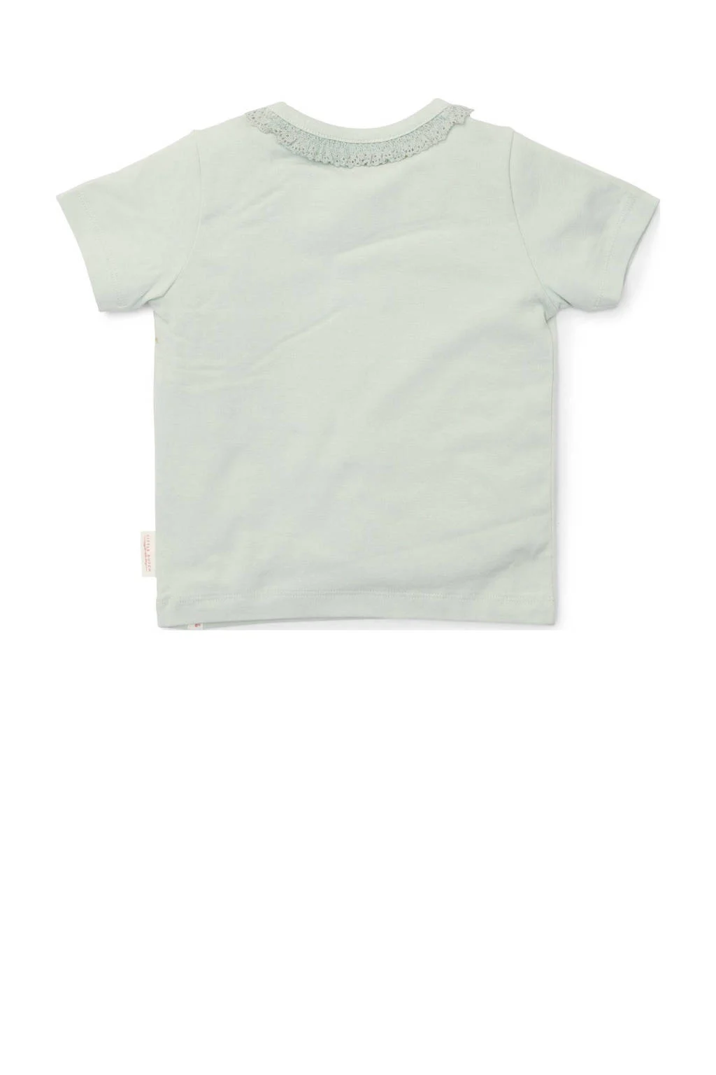 Little Dutch t-shirt groen broderie