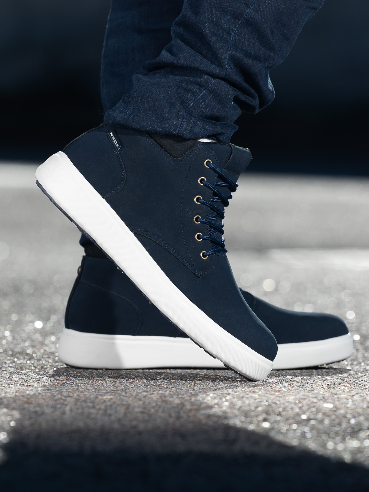 Jean Paul - Abondance Chukka WP Navy - Trapes Sko
