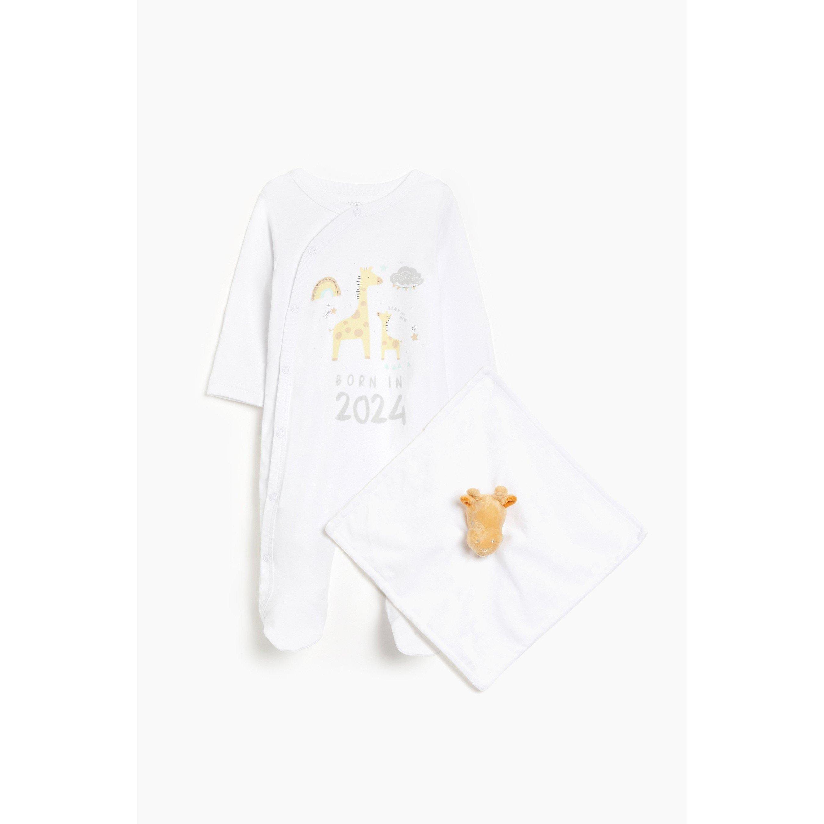 Hello World Studio Baby Unisex 2024 Sleepsuit and Comforter