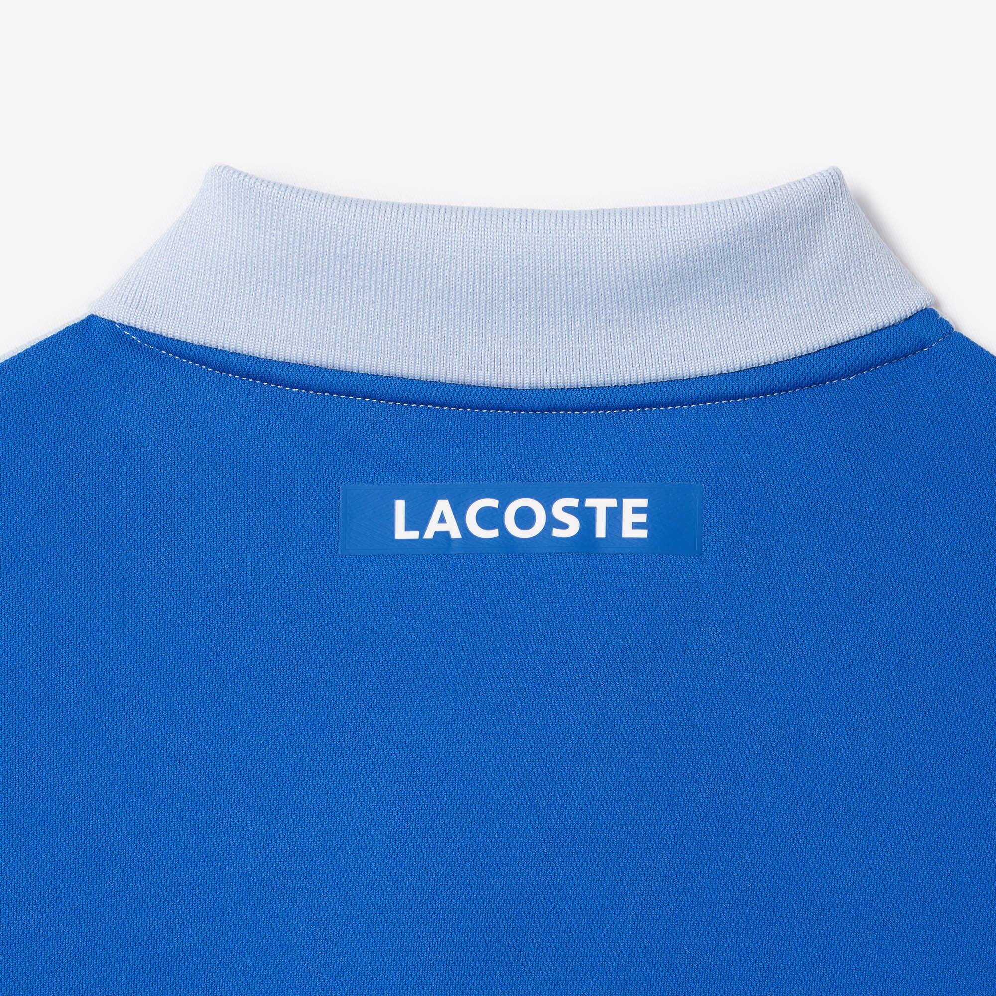 Ultra-Dry Piqué Tennis Poloshirt Kurze Ärmel - Blau - Lacoste - Herren