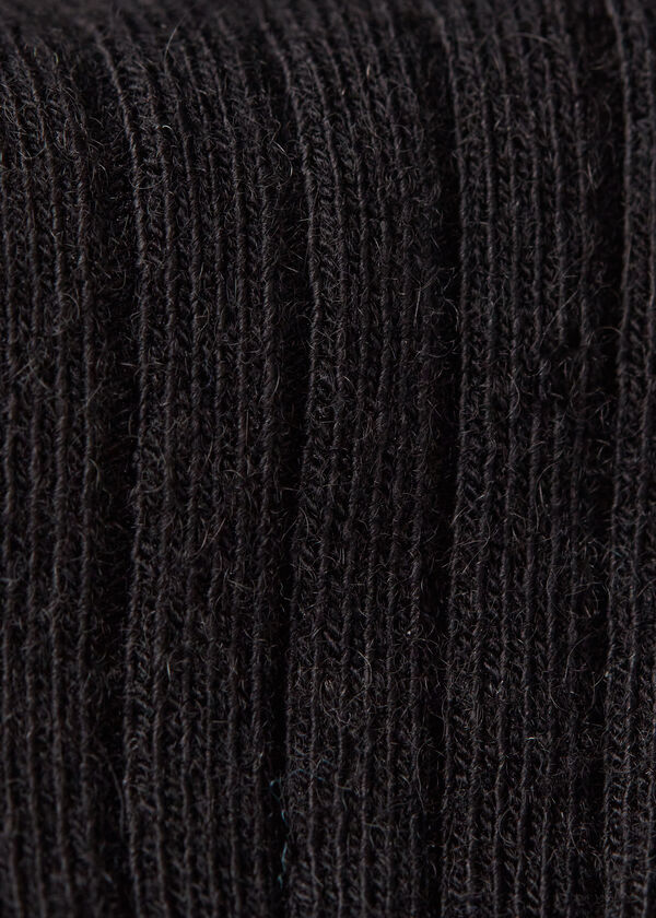 Meias curtas com cashmere