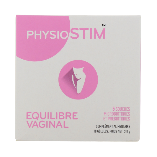 Physiostim Equilibre vaginal - Gélules probiotiques flore intime