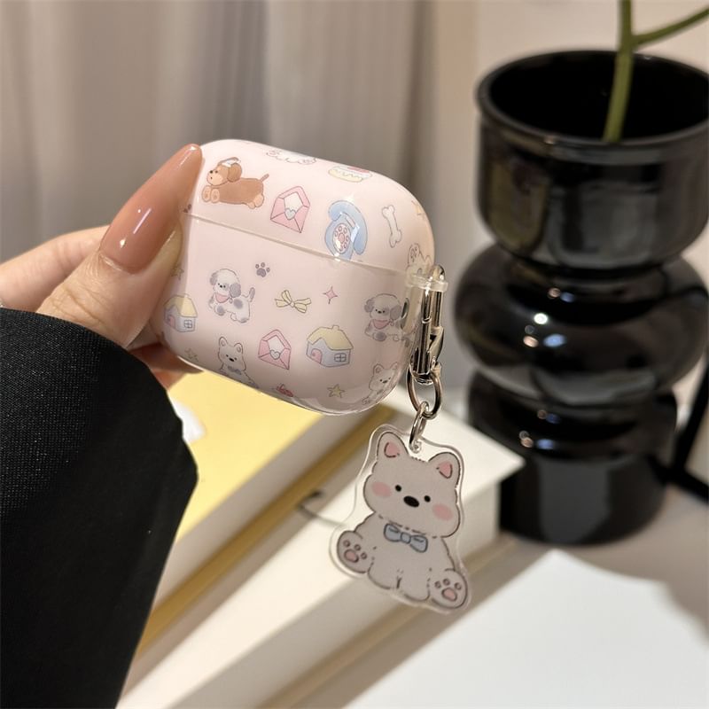 VanDi - Hond AirPods / Pro oortelefoonhoesje met bedel