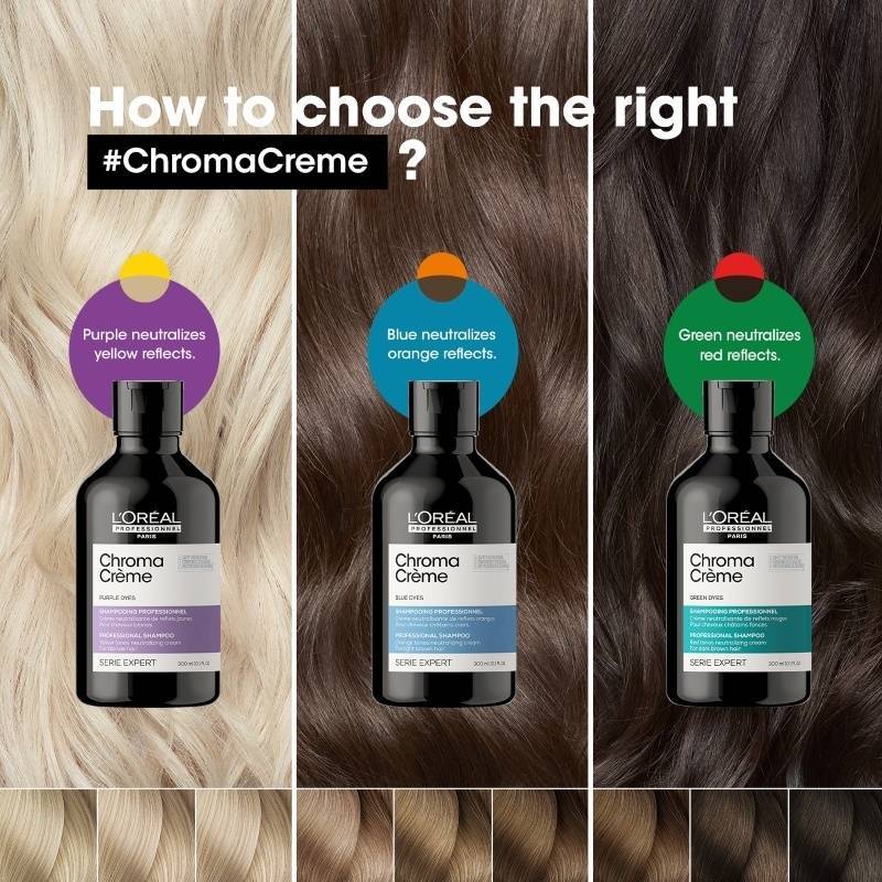 L'Oréal Professionnel Chroma Crème Blue Shampoo 500 ml