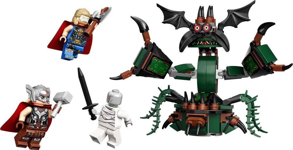 LEGO®MARVEL SUPER HEROES 76207 - ATTAQUE SUR LE NOUVEL ASGARD