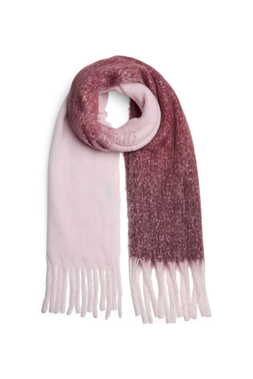 Pieces Pcbea Long Scarf 4547329 tawny port ombre