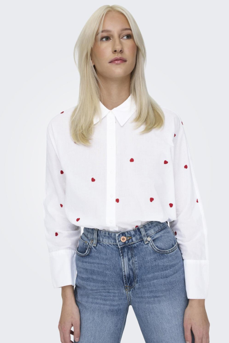 Only witte dames blouse
