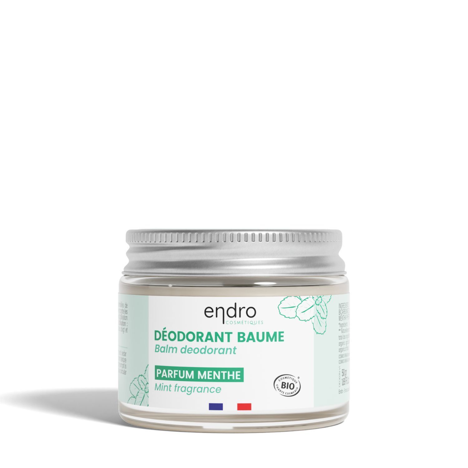 ENDRO COSMETIQUES Deodorant<br>50 ml, fest, natürlich Minze inklusive Spachtel