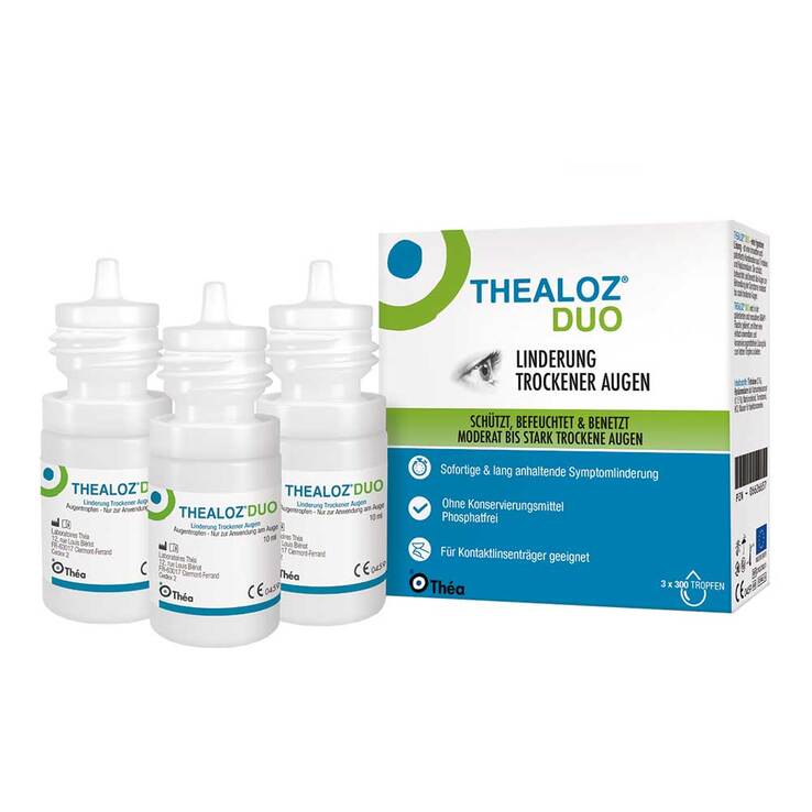 Thealoz® Duo Augentropfen, 3X10 ml