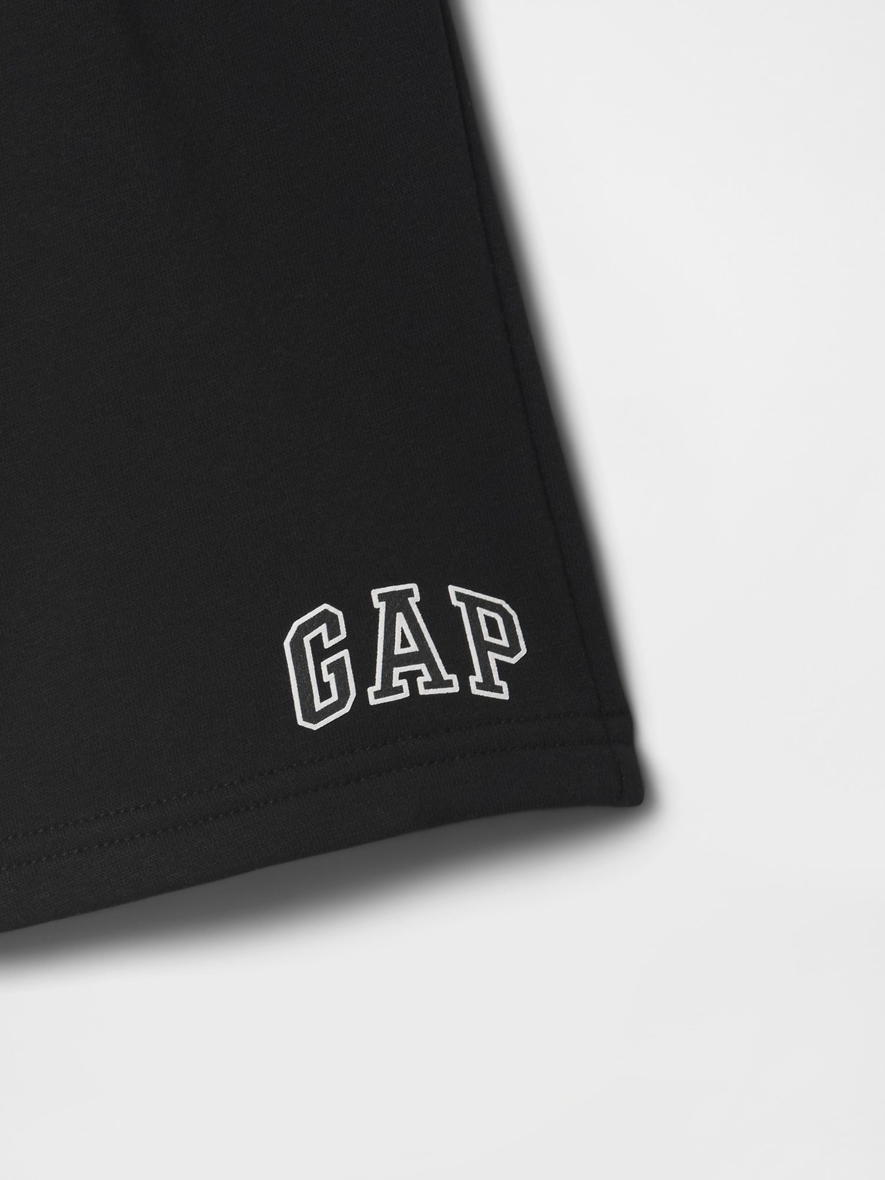 Zwart - Gap joggingbroek met elastische taille met logo (6 mnd - 5 jr)