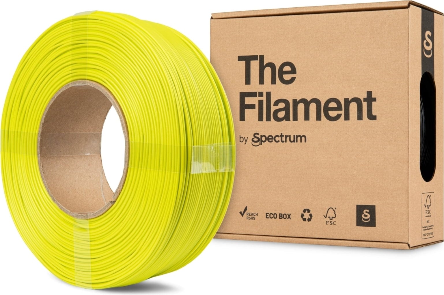 The Filament  Refill HT-PLA Tooling Lime, 1,75 mm / 1000 g    Hitzebeständiges PLA Filament ohne Spule in Tooling Lime