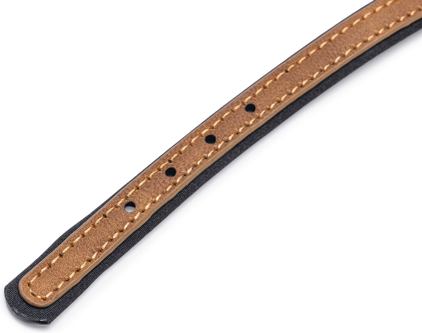 Beeztees hondenhalsband Balacron Ax bruin 21-26 x 1 cm