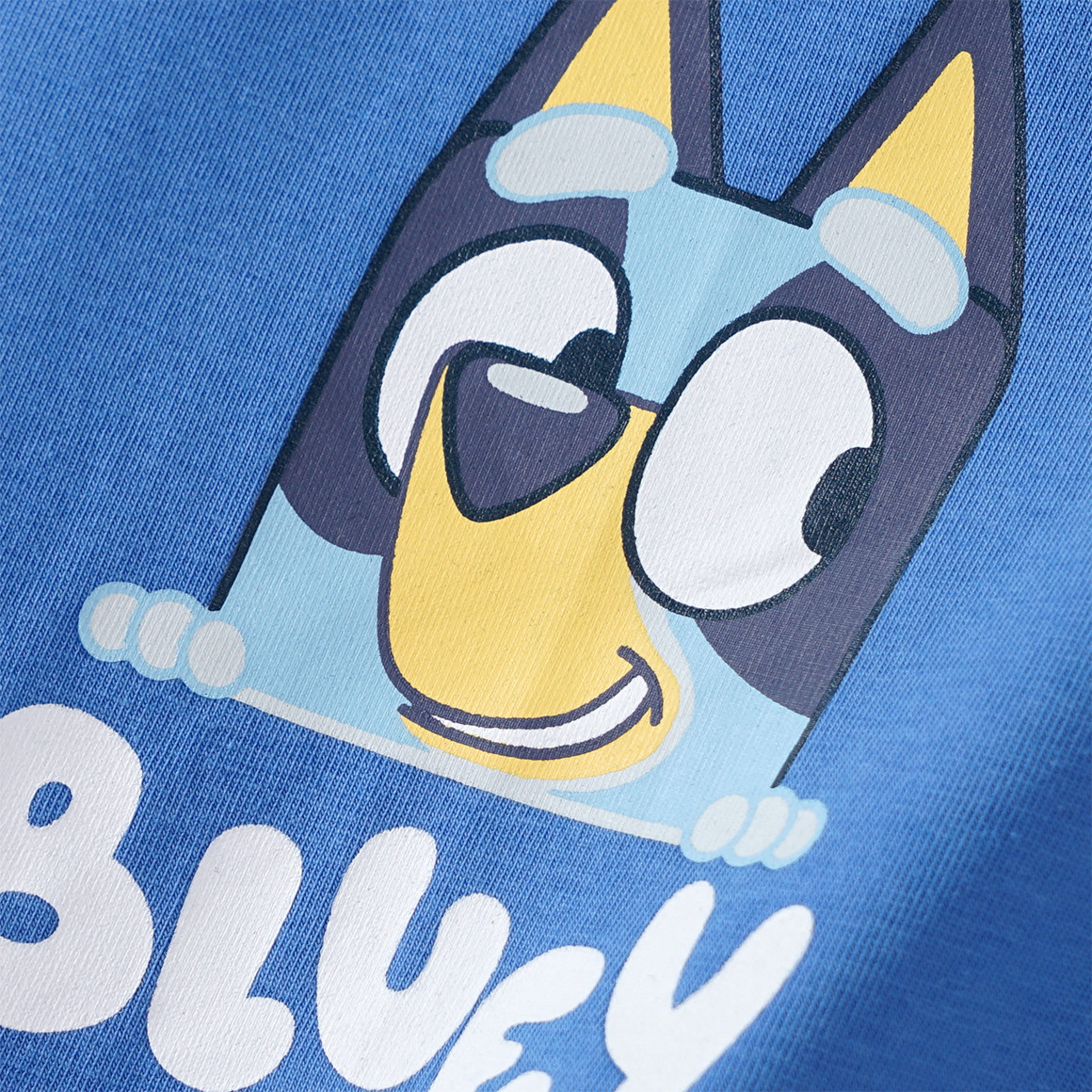 Topolino 2 Bluey Unterhemden in verschiedenen Dessins blau / weiss