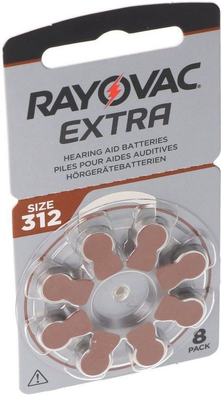 Rayovac 312 - PR41 Extra - 8 pack