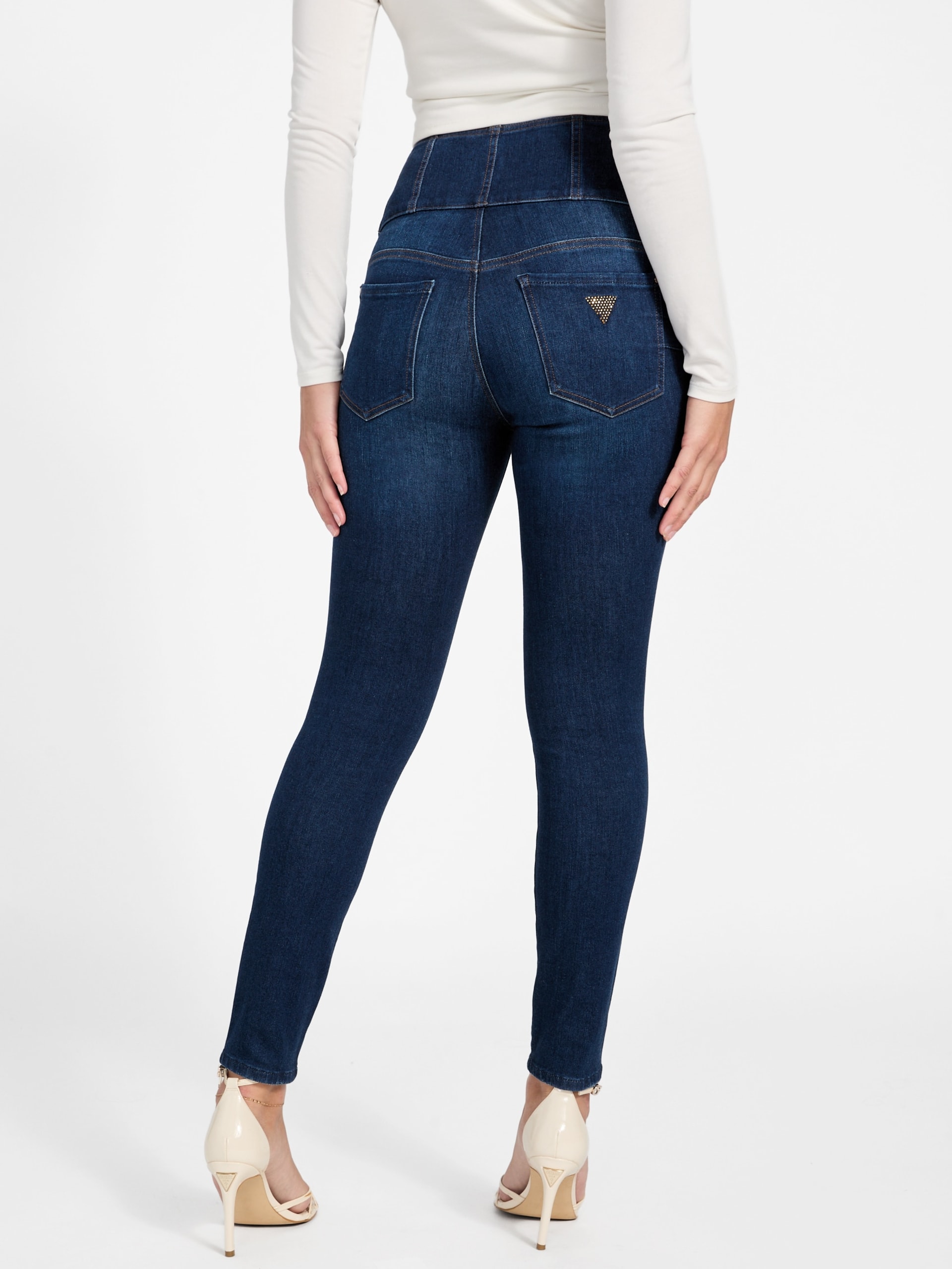 Calça jeans modeladora Eco Corset Shape-Up