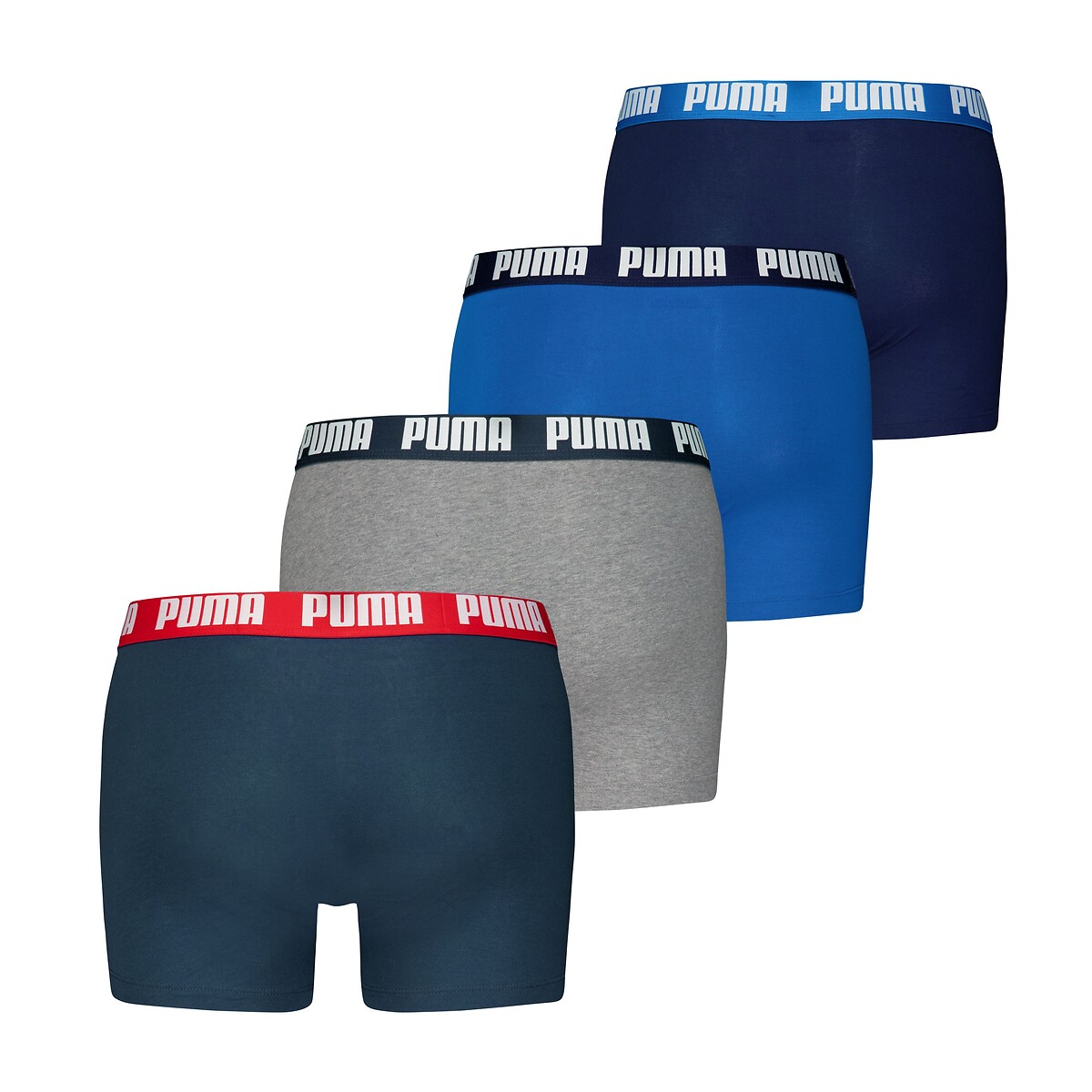 PUMA<br>Conjunto de 4 cuecas boxer para uso diário