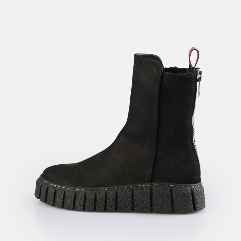 Rampa Zip Warm Bottines, noir