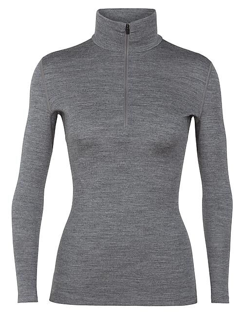 ICEBREAKER - T-SHIRT ML DEMI ZIP TECH 260 HALF ZIP W