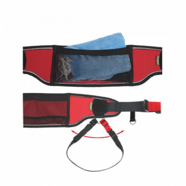 Baudrier ceinture canicross et canitrail Canistrail Kn1