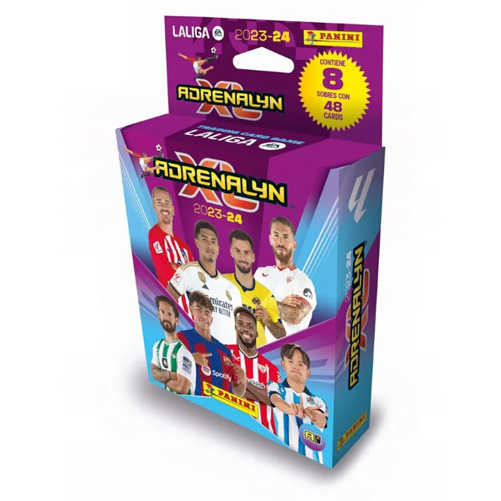 Panini Adrenalyn League 2023-2024 - 8 unidades de cards colecionáveis