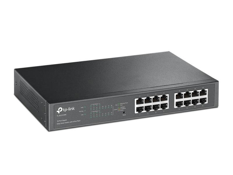 TP-Link PoE  Switch TL-SG1016PE 16 Port 16-Port Gigabit Easy Smart PoE-Switch