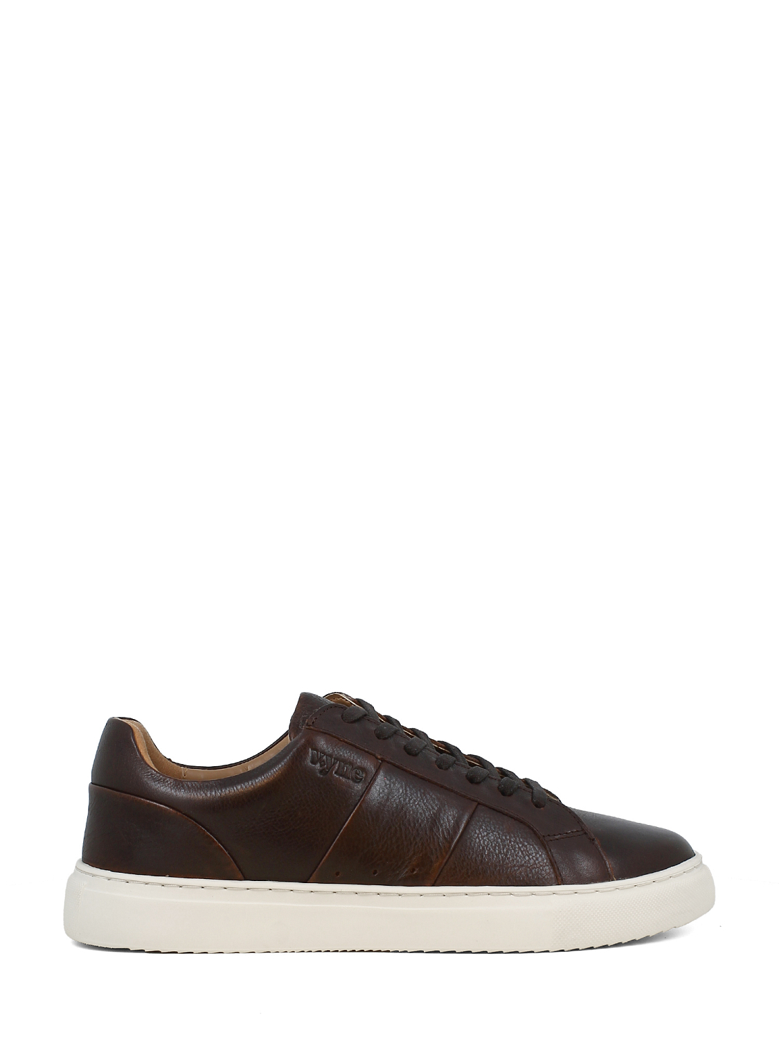 VYNE Cascais Leather Sneakers Brown