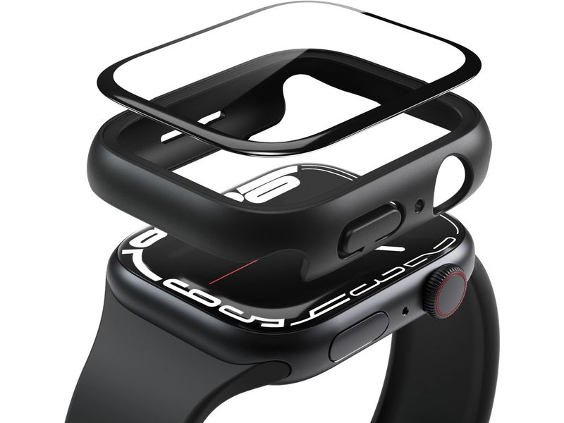 Vonmählen Displayschutz Thin Case Apple Watch 10 46 mm Blac Displayschutz für die Apple Watch 10 46 mm