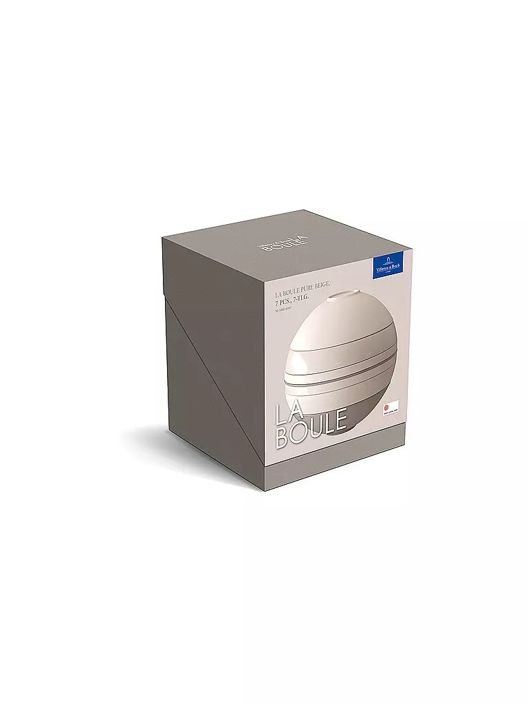 VILLEROY & BOCH La Boule Iconic 7tlg Pure Beige creme