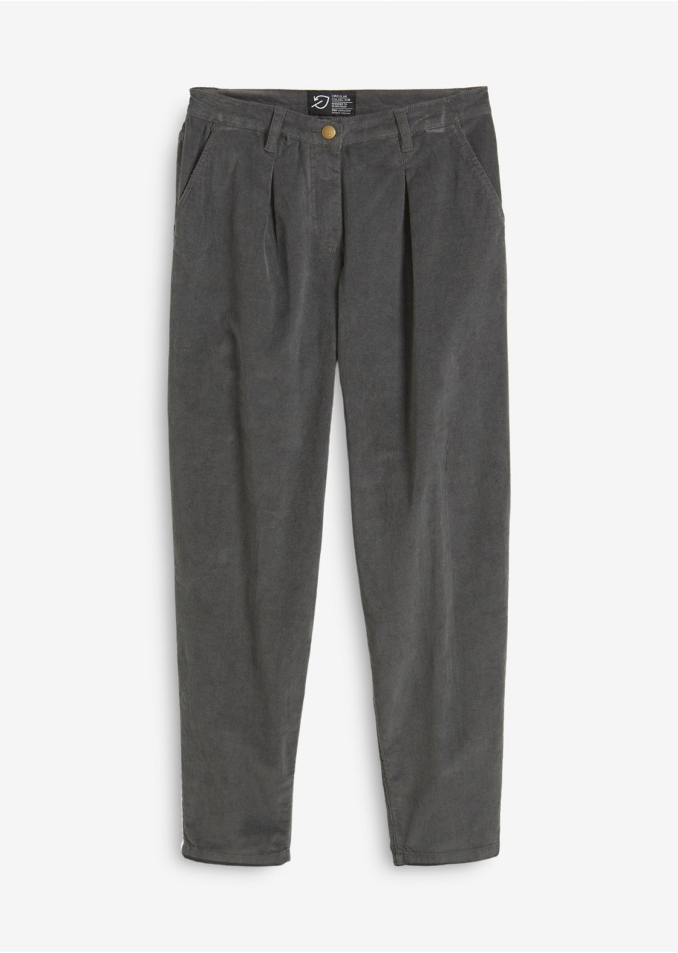 Pantalon velours côtelé Balloon-Fit