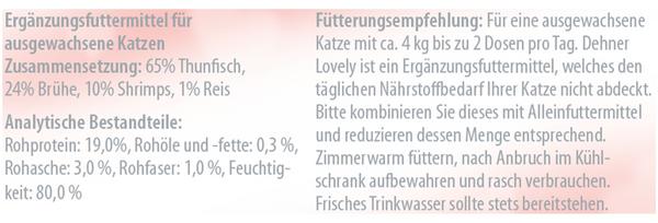 Dehner Premium Lovely Nassfutter für Katzen