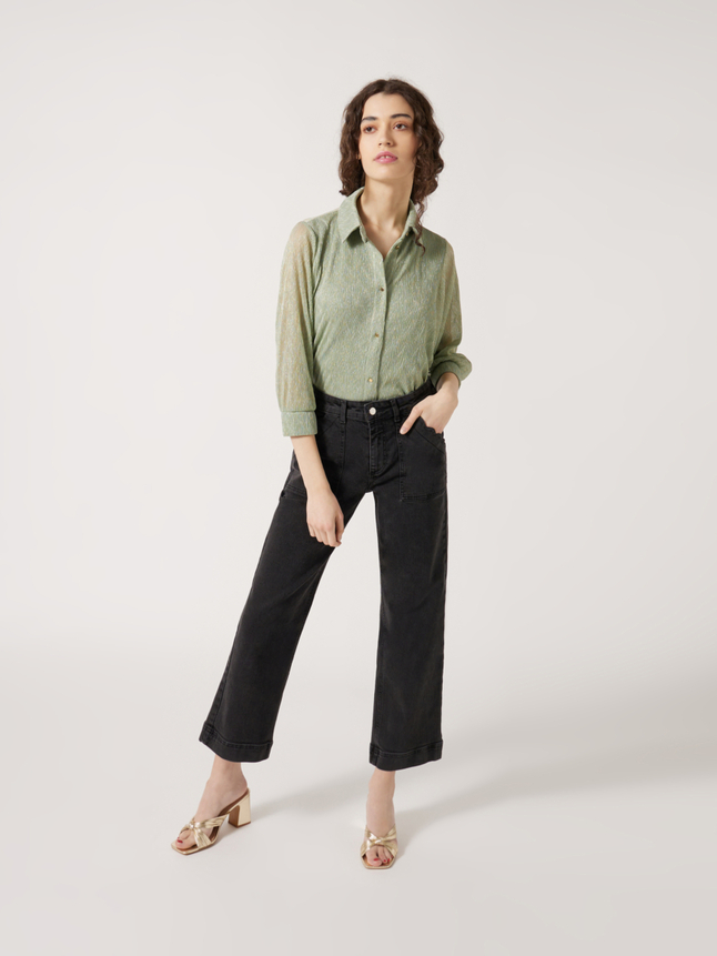 Chemise maille scintillante