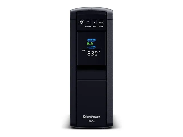 CyberPower - UPS - AC 220/230/240 V - 720 Watt - 1200 VA - 1 x batteri - Blysyre - RS-232, USB - output-stikforbindelser: 6