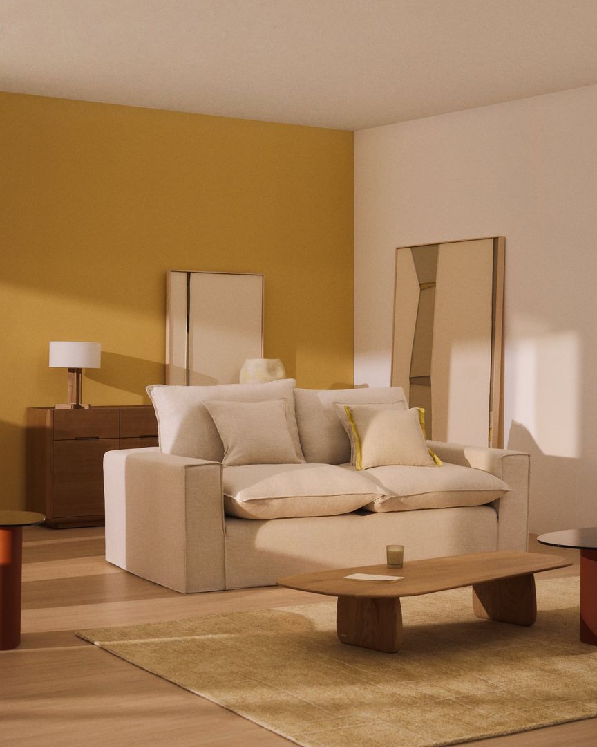 Kave Home Anarela Beige 2-Zitsbank