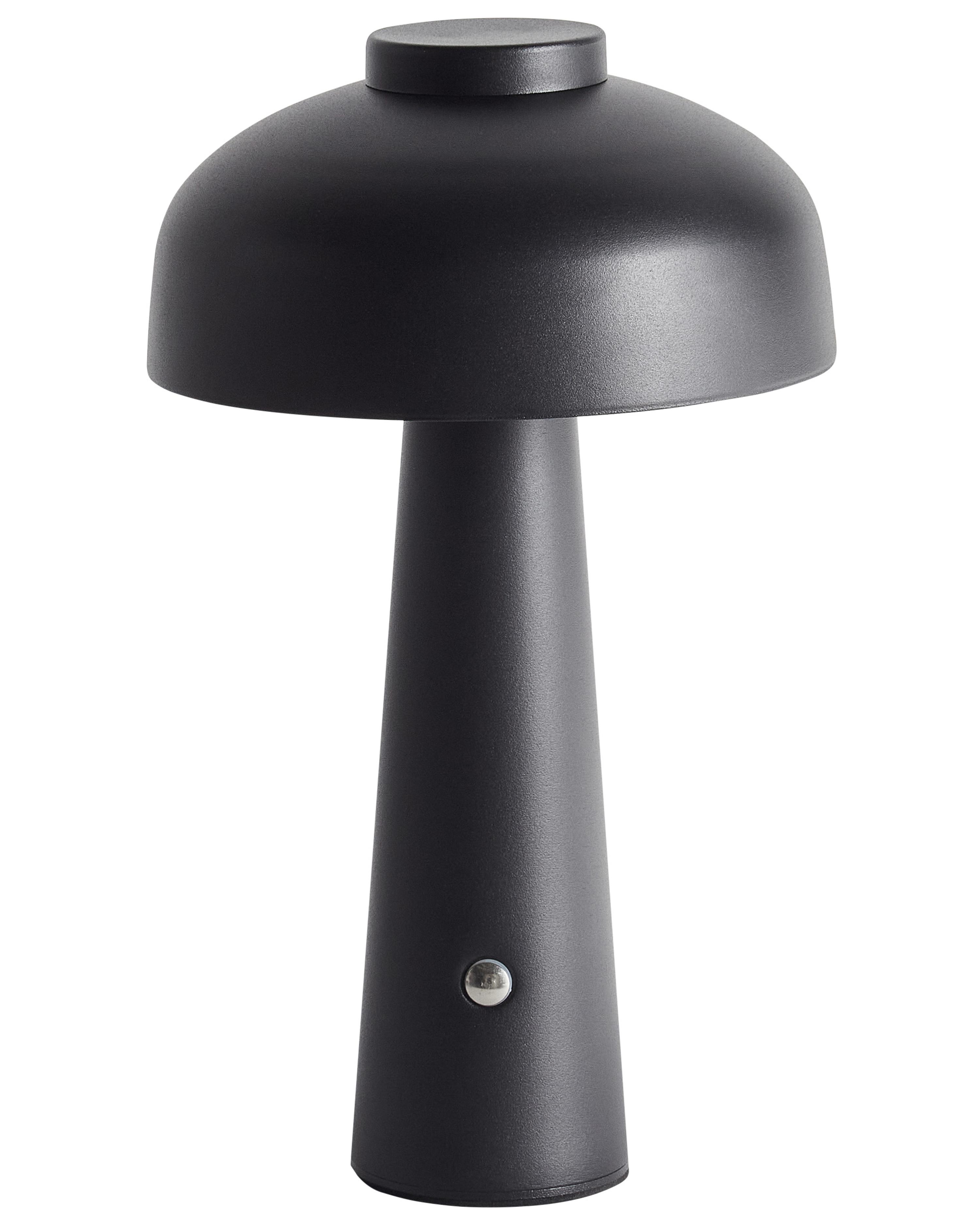 LED draadloze tafellamp AGUSAN met dimmer Metaal Zwart