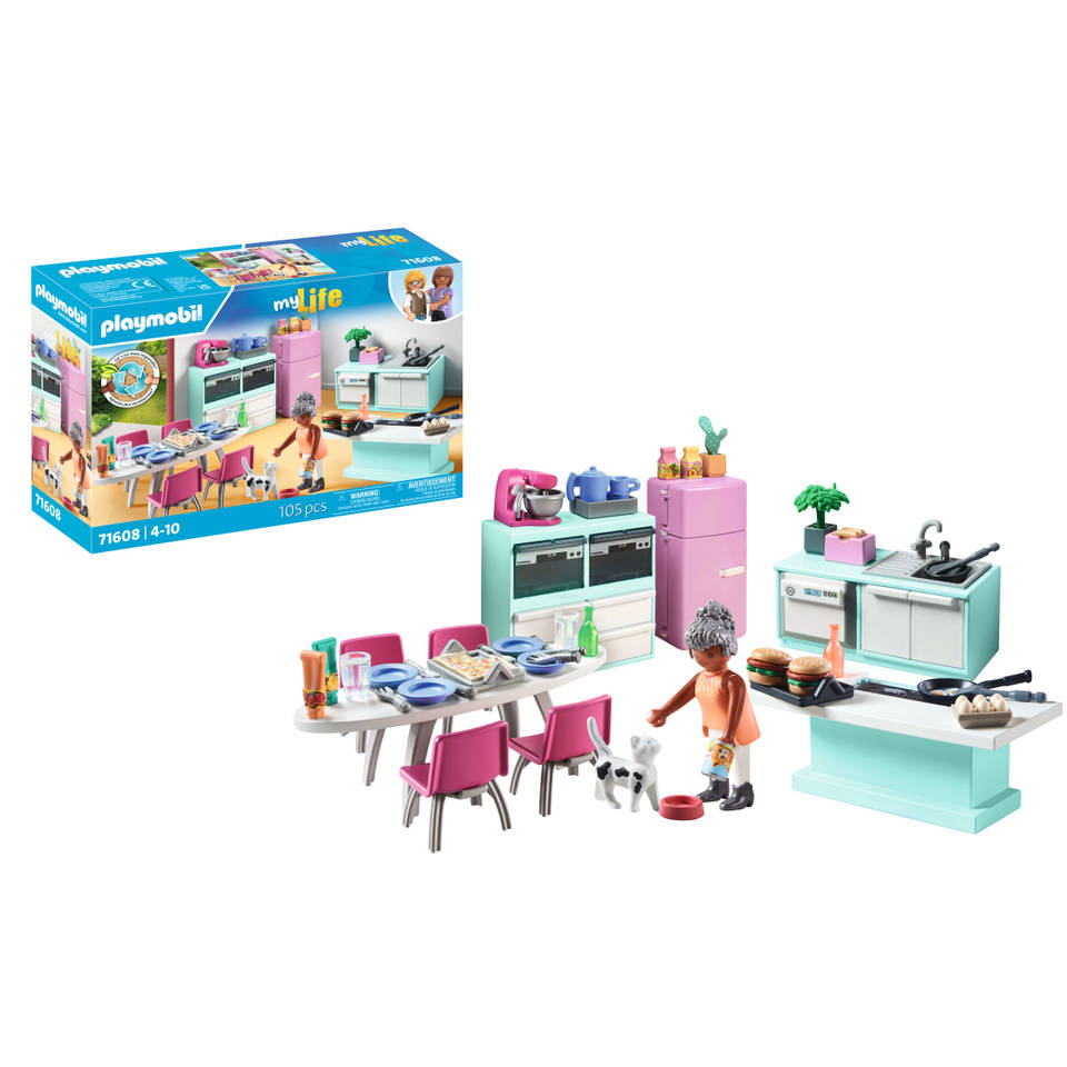 PLAYMOBIL My Life keuken met eethoek 71608