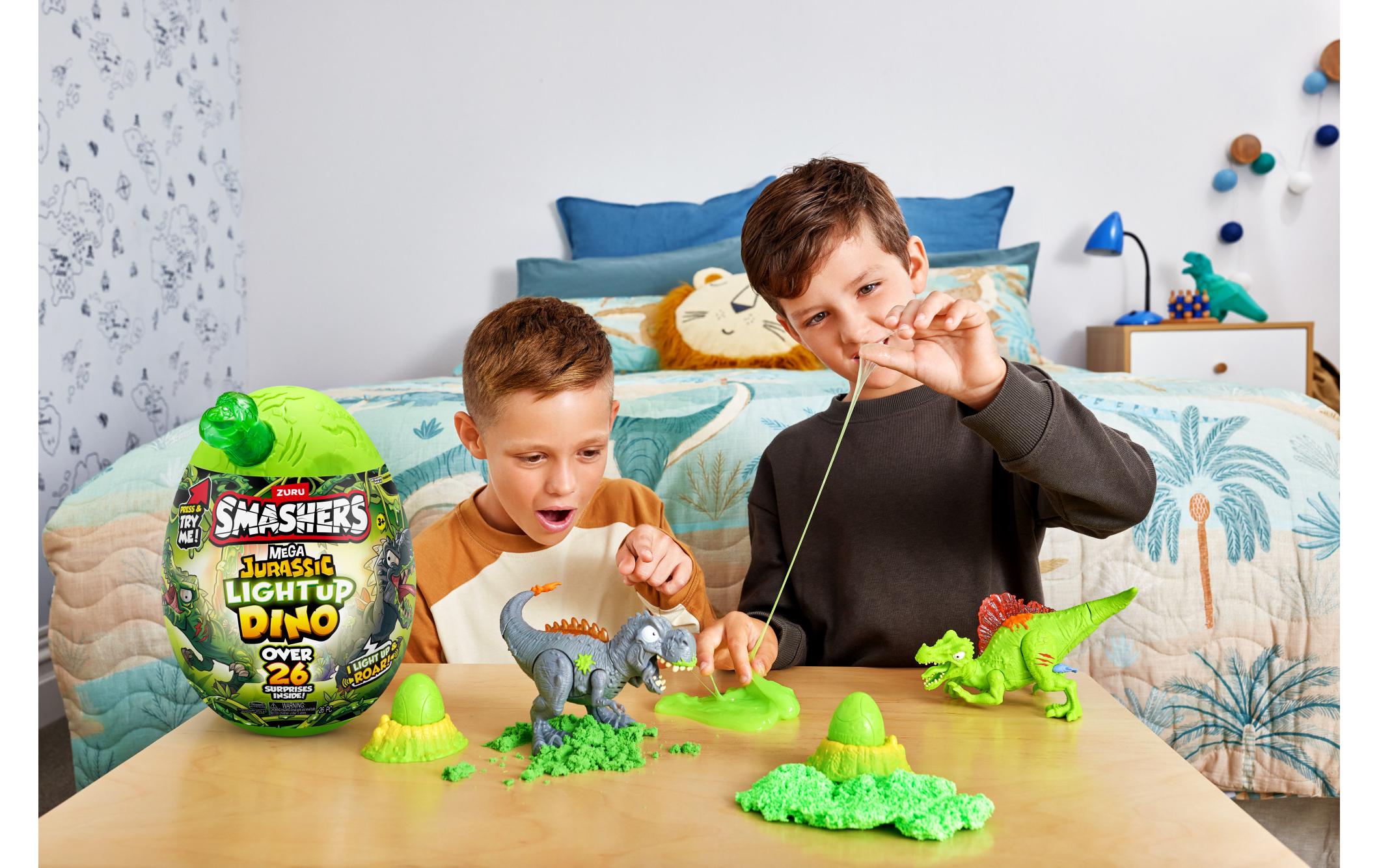 Sammelfigur Smashers Mega Jurassic Light up Dino assortiertSpielzeugfigur