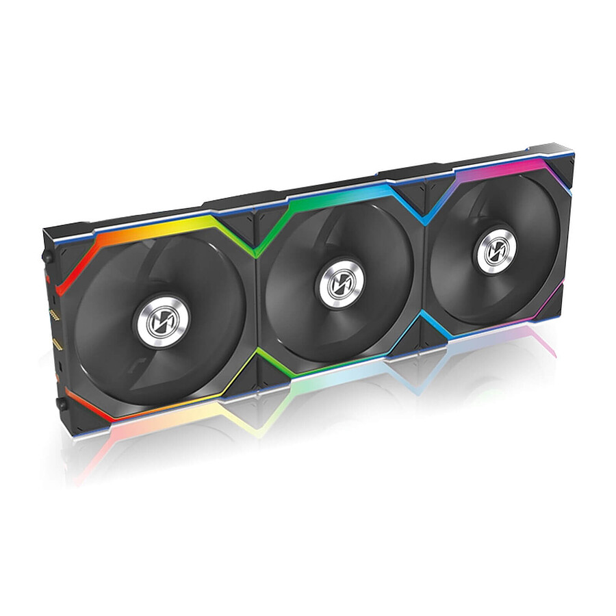 Lian Li Uni Fan SL Wireless 120 Reverse Blade - Noir - Pack de 3 + contrôleur