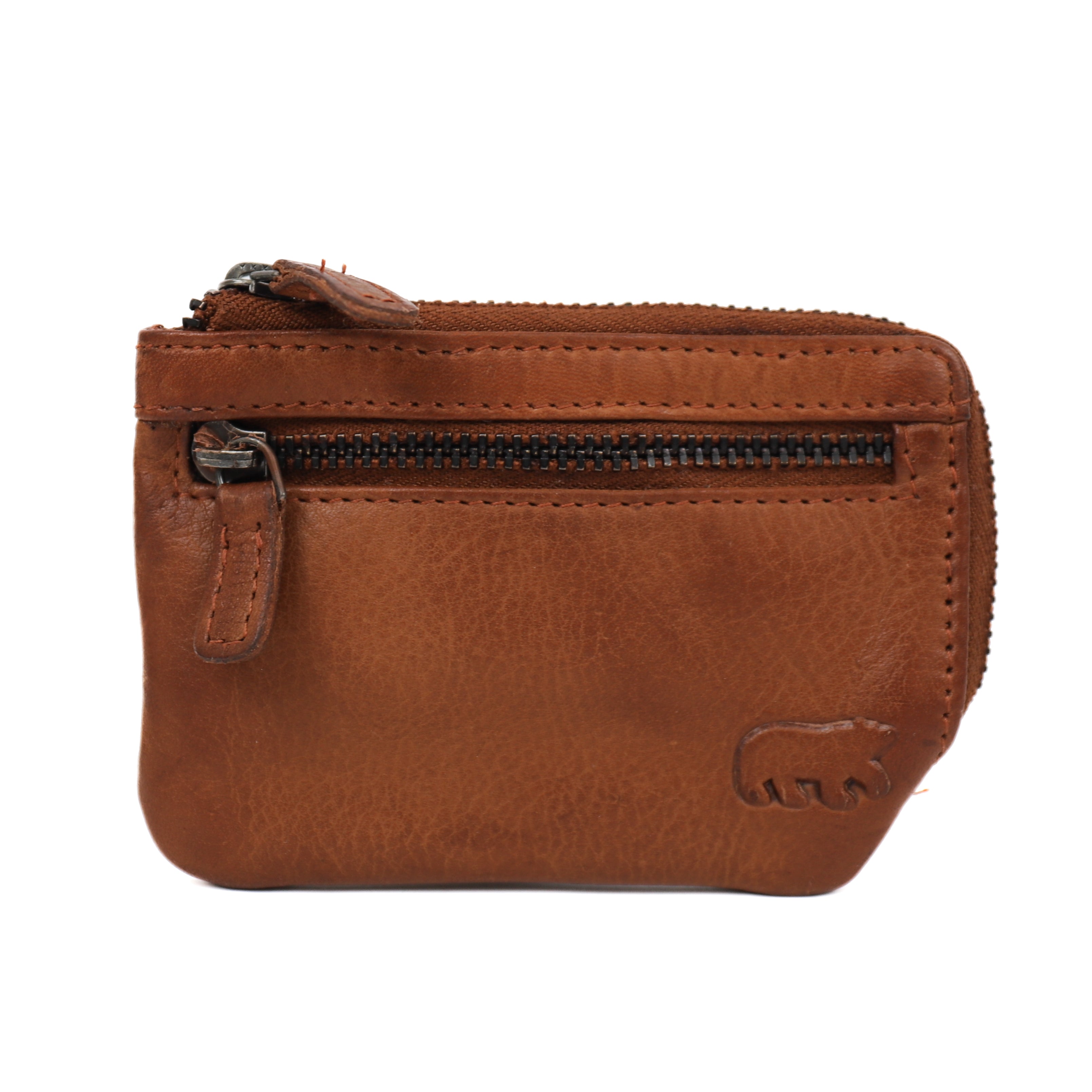 Sleuteletui 'Lukas' cognac Cognac