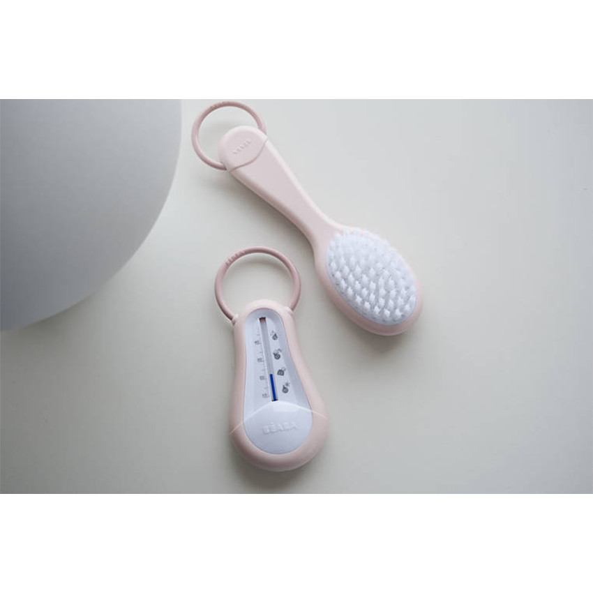 Thermomètre de bain Vieux Rose