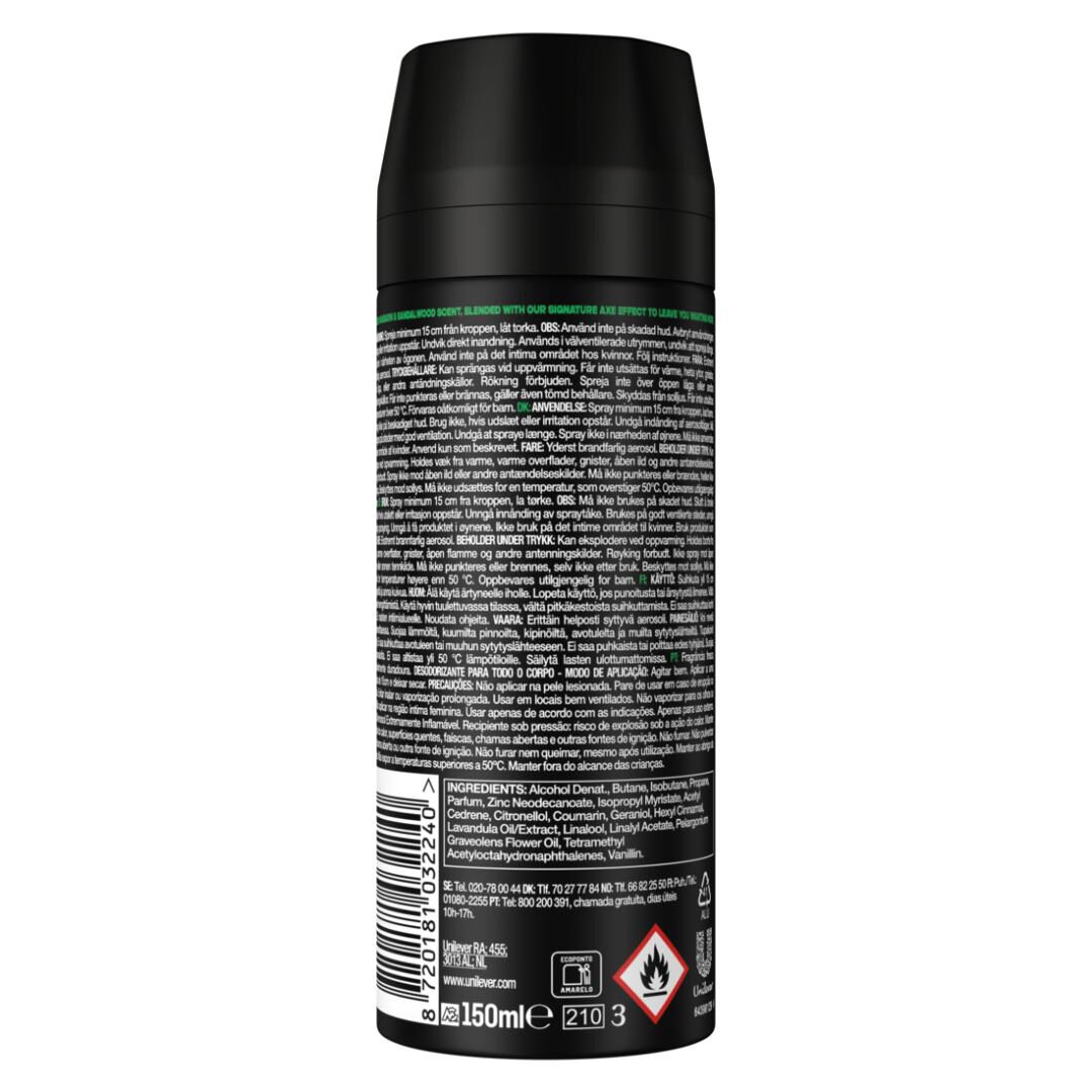 Deo Spray Africa - 150ml