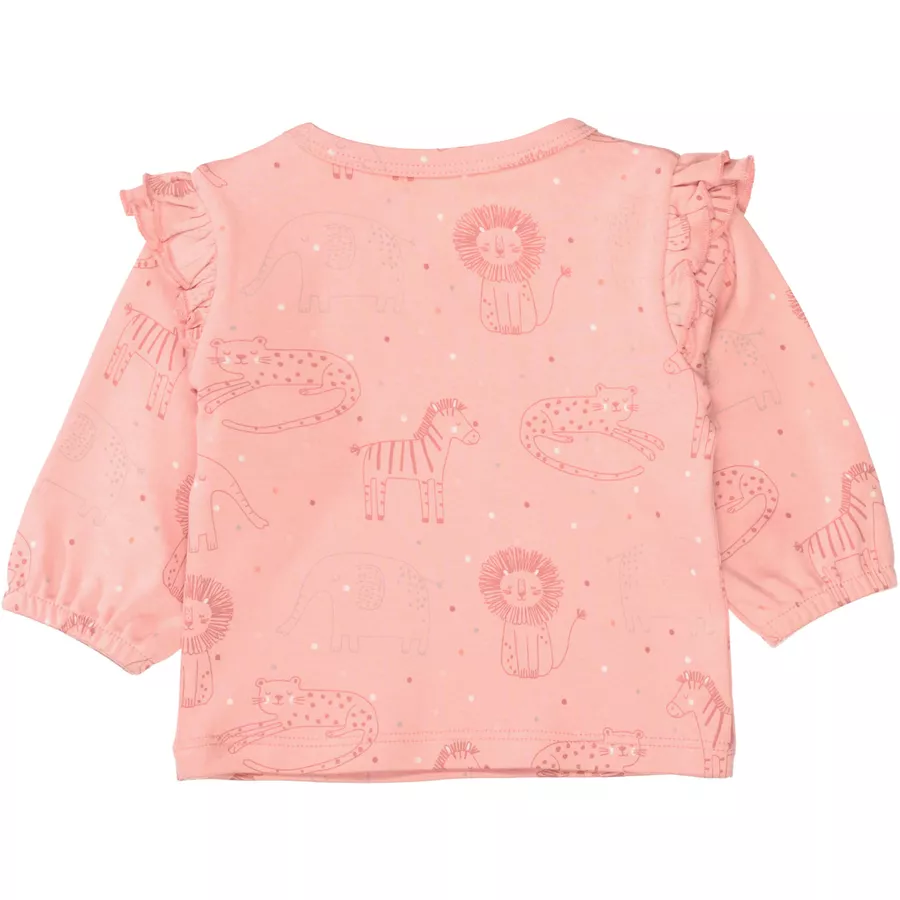 STACCATO Shirt peach gemustert