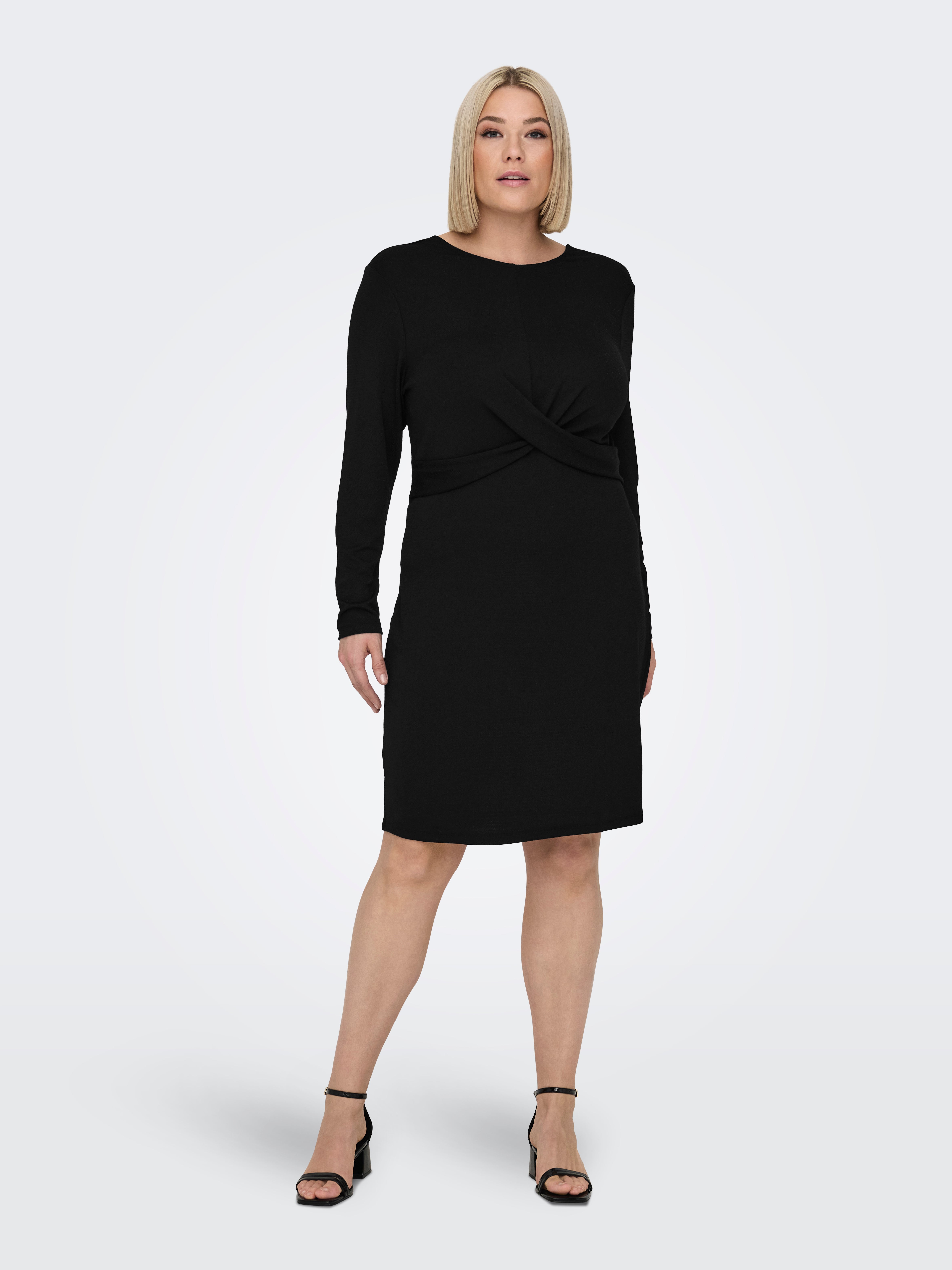 CARQUEEN Kurzes Kleid Black