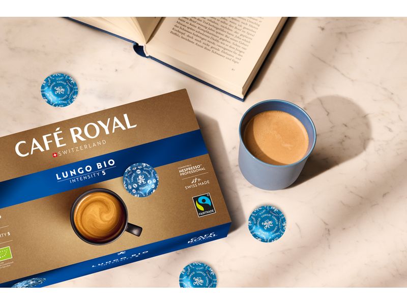 Café Royal Professional Pads Lungo Bio & Fairtrade 50 Stück Nespresso Professional Pads