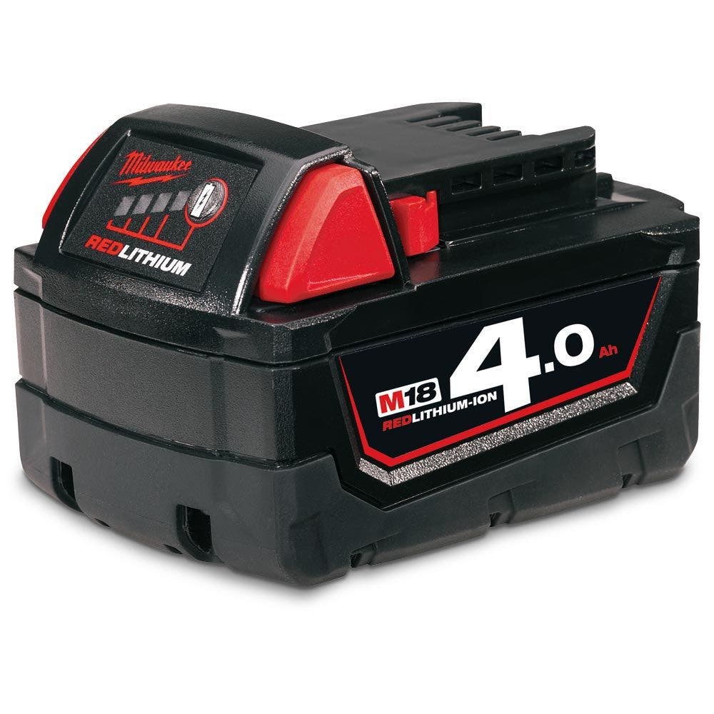 MILWAUKEE 18V Brushless 2 x 4.0Ah 125mm (5") Angle Grinder w/ Deadman Paddle Switch Kit M18BLSAG125XPD402C