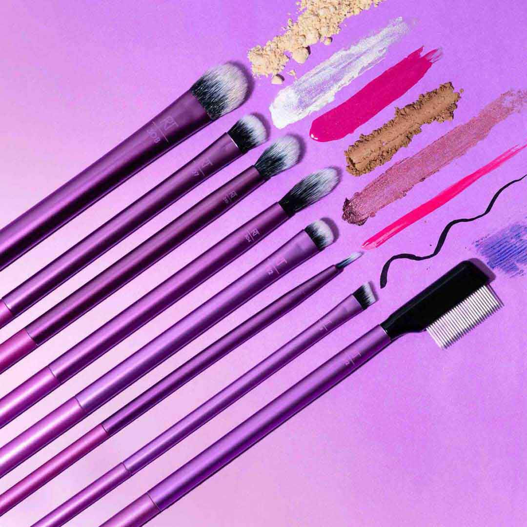REAL TECHNIQUES  Everyday Eye Essentials - Conjunto de Pincéis - 1un