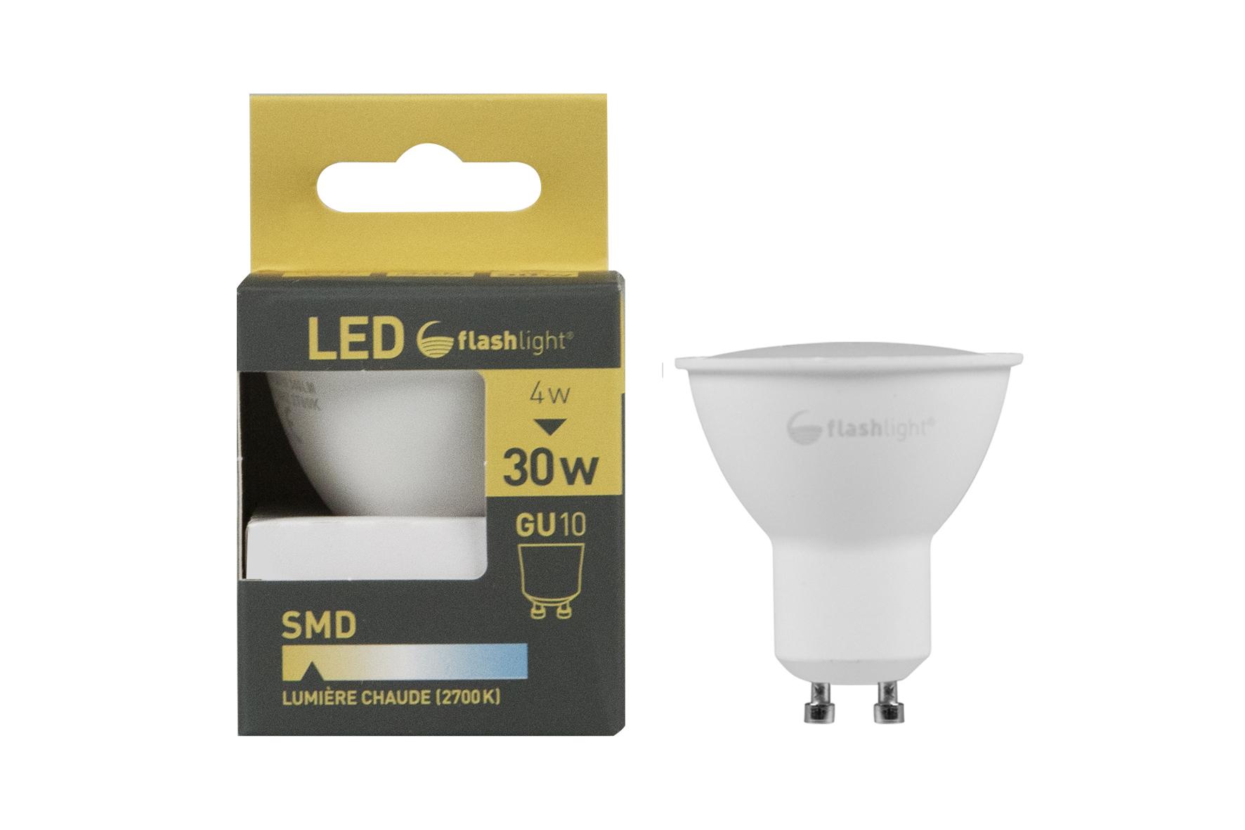 AMPOULE LED SPOT GU10 4W
