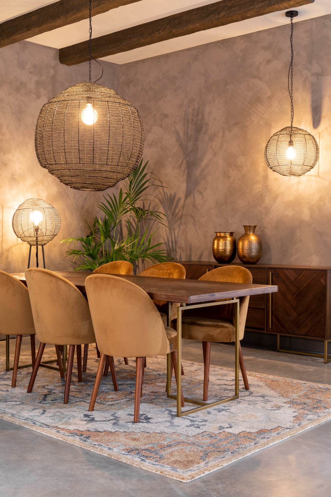 Hanglamp Meezan zwart M