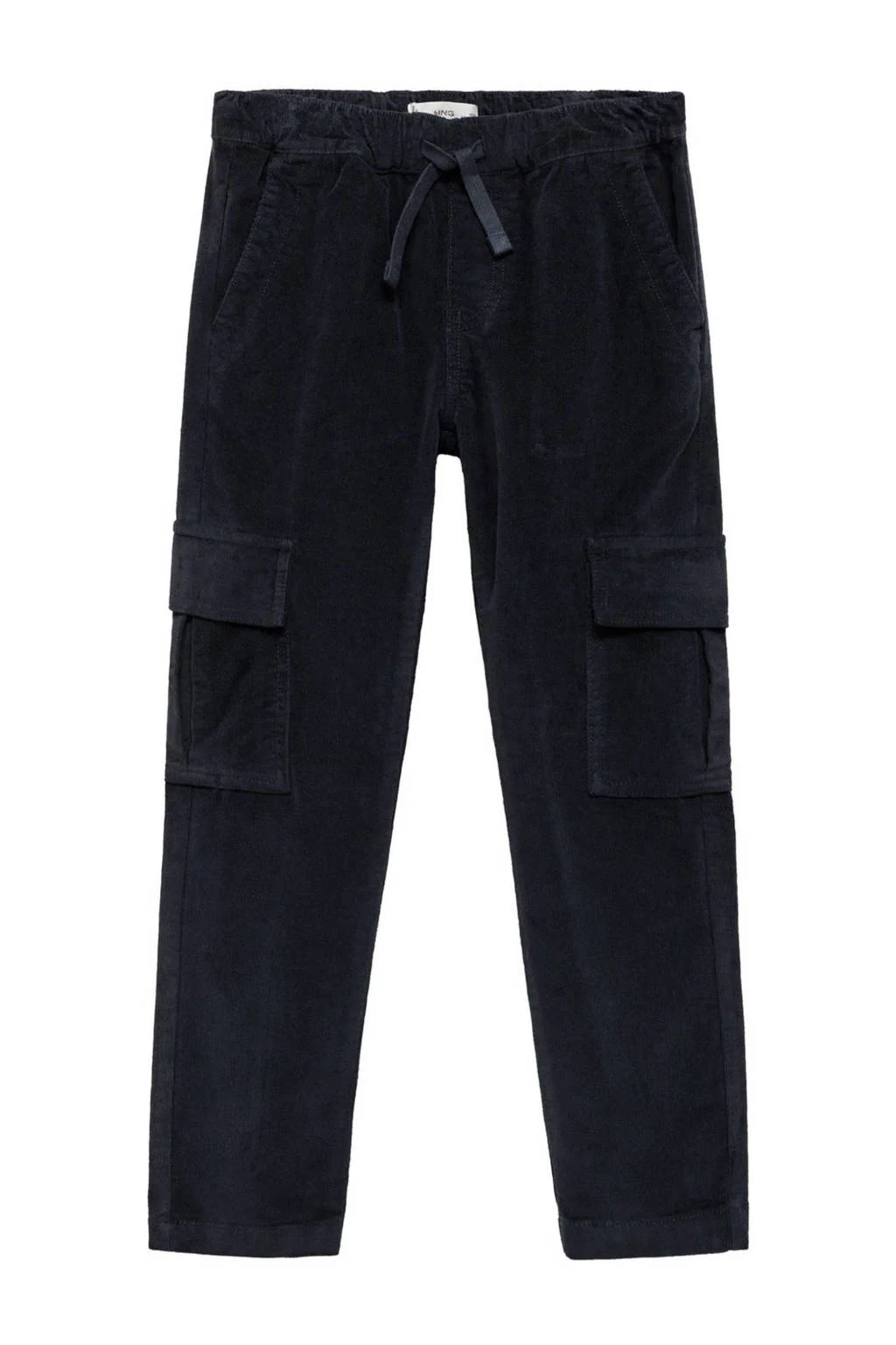 Mango Kids casual broek donkerblauw