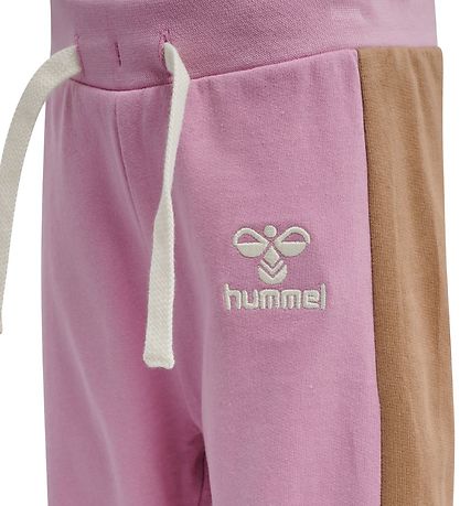 Hummel Jogginghosen - hmlAnju - Rosa/Braun